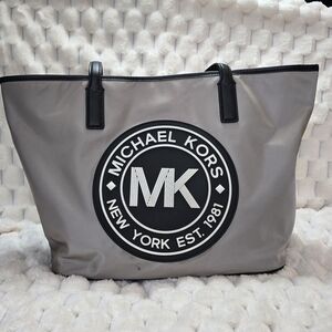 Michael Kors Gray Tote Bag